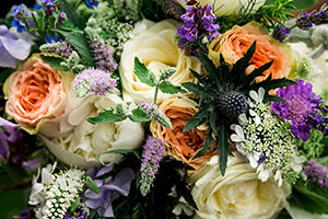 Gathered bouquet