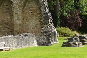Wenlock Priory ruins