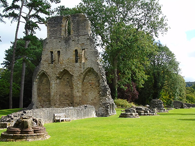 Wenlock Priory ruins