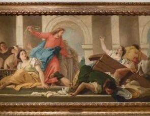 Art - Jesus and the money changers